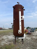 Intercooler vertical de amoníaco EL Nickell (55 pulgadas x 193 pulgadas, 2000 galones)