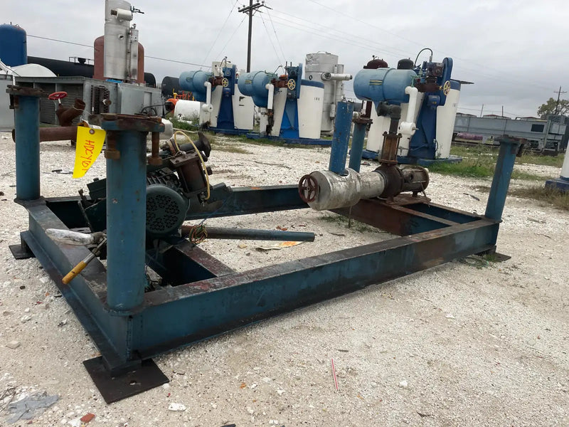Recirculador de amoníaco horizontal RVS (48 x 147 pulgadas, 1425 galones)