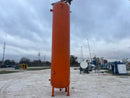 Industrial Service &amp; Fabricators, Inc Receptor de amoníaco vertical (45 x 190 pulgadas, 1500 galones)
