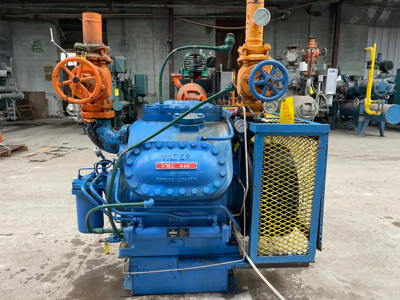 Vilter 446 Reciprocating Compressor Package (60 HP 230/460 V)
