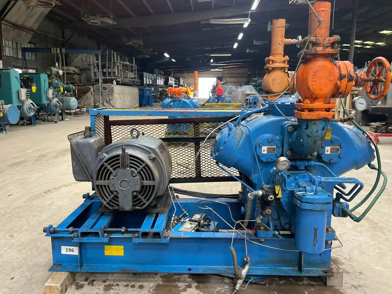 Vilter 446 Reciprocating Compressor Package (60 HP 230/460 V)