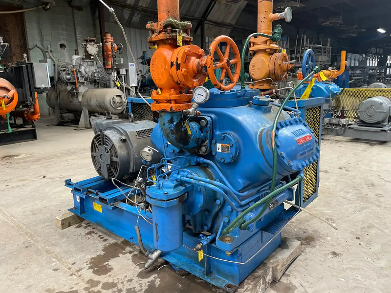 Vilter 446 Reciprocating Compressor Package (60 HP 230/460 V)