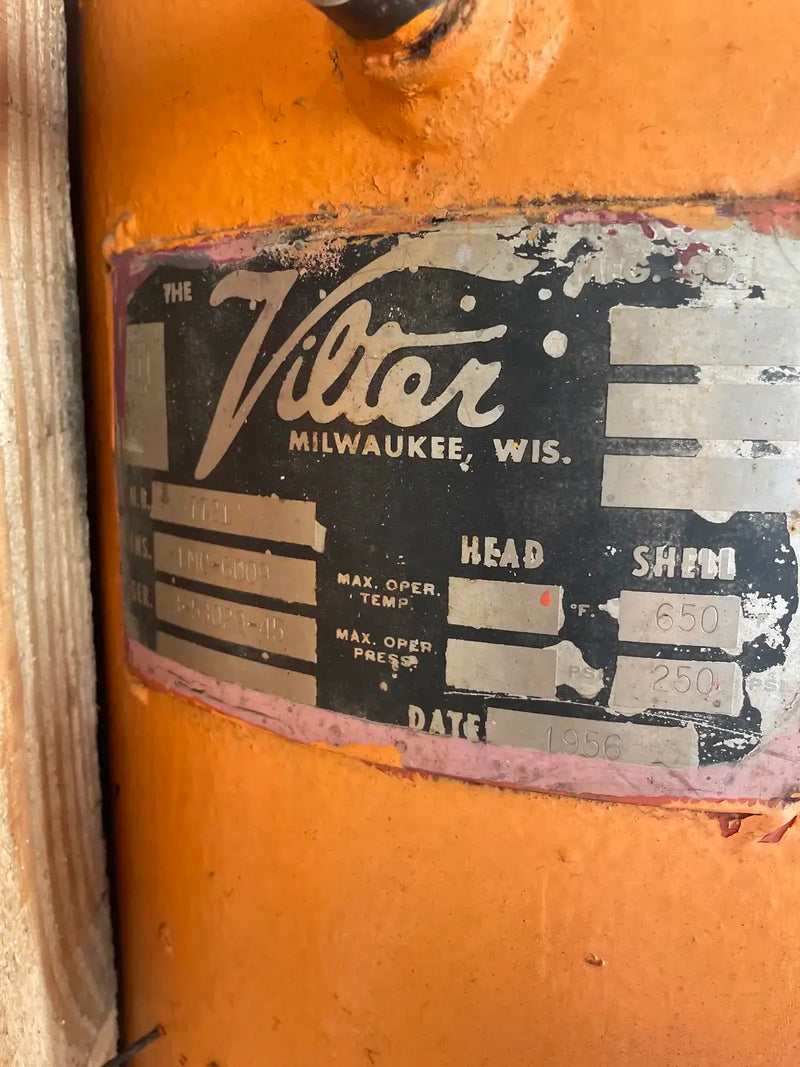 Vilter 446 Reciprocating Compressor Package (60 HP 230/460 V)
