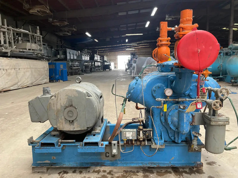 Vilter 446 6-Cylinder Reciprocating Compressor Package (60 HP 208-220/440 V)