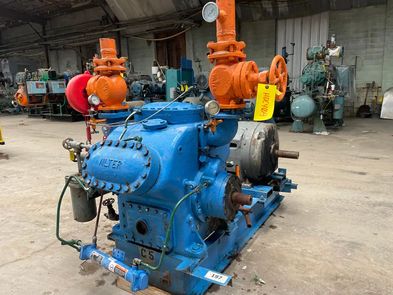 Vilter 446 6-Cylinder Reciprocating Compressor Package (60 HP 208-220/440 V)