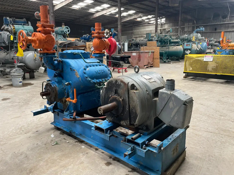 Vilter 446 6-Cylinder Reciprocating Compressor Package (60 HP 208-220/440 V)