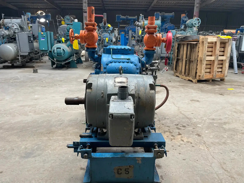 Vilter 446 6-Cylinder Reciprocating Compressor Package (60 HP 208-220/440 V)