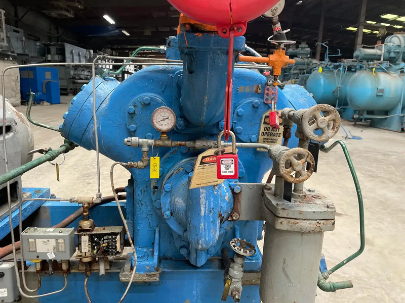 Vilter 446 6-Cylinder Reciprocating Compressor Package (60 HP 208-220/440 V)