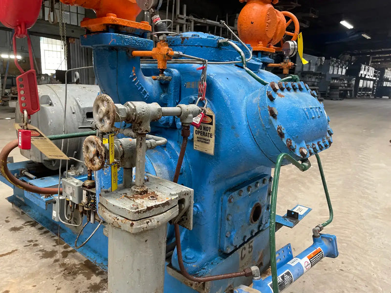 Vilter 446 6-Cylinder Reciprocating Compressor Package (60 HP 208-220/440 V)