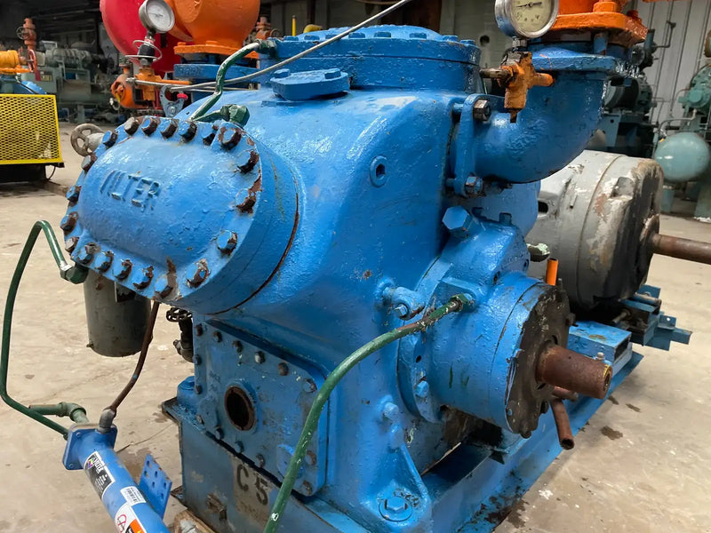 Vilter 446 6-Cylinder Reciprocating Compressor Package (60 HP 208-220/440 V)