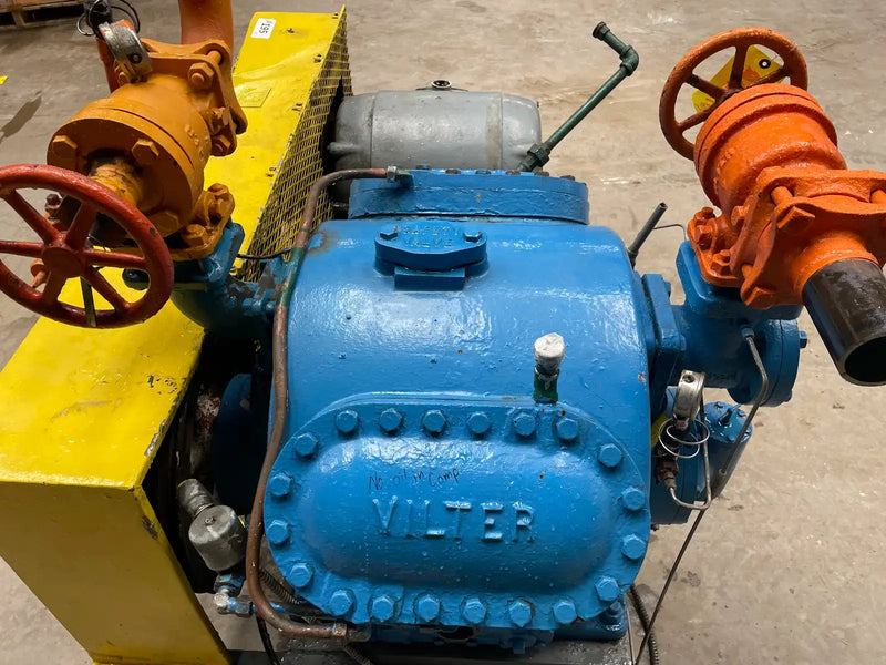 Vilter 444 Reciprocating Compressor Package (50 HP 240 V)