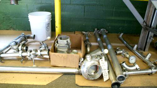Heavy Stainless Steel Pipe and Fittings Not Specified 