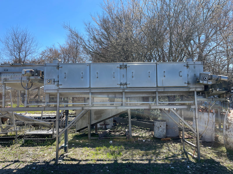 Heinzen HMI Pasteurizing Conveyor for Whole Citrus Fruit Heinzen Manufacturing Inc. 