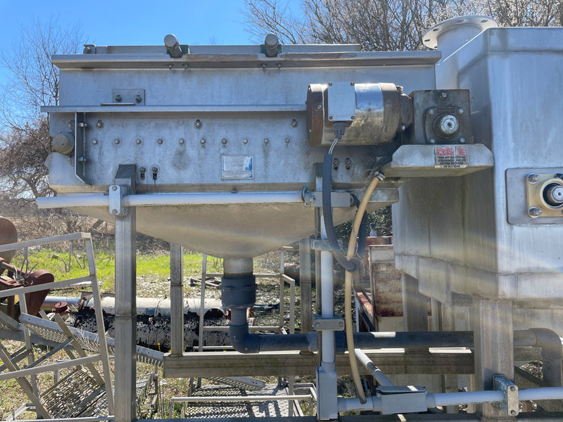 Heinzen HMI Pasteurizing Conveyor for Whole Citrus Fruit Heinzen Manufacturing Inc. 