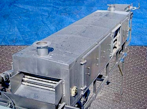 Heinzen HMI Pasteurizing Conveyor for Whole Citrus Fruit Heinzen Manufacturing Inc. 