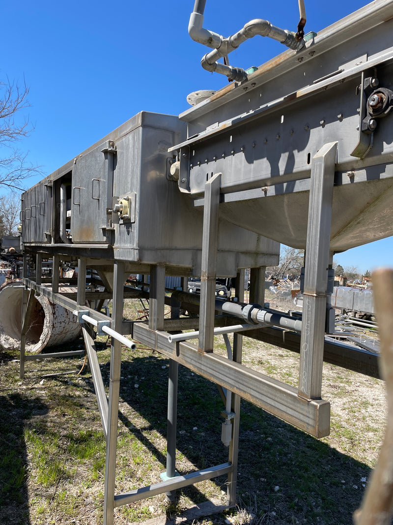 Heinzen HMI Pasteurizing Conveyor for Whole Citrus Fruit Heinzen Manufacturing Inc. 