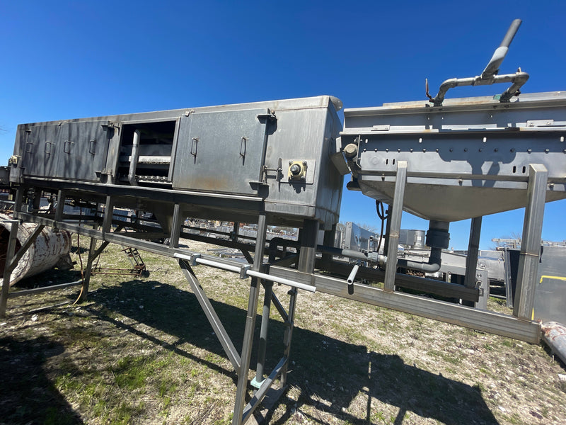 Heinzen HMI Pasteurizing Conveyor for Whole Citrus Fruit Heinzen Manufacturing Inc. 