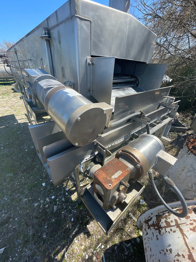 Heinzen HMI Pasteurizing Conveyor for Whole Citrus Fruit Heinzen Manufacturing Inc. 