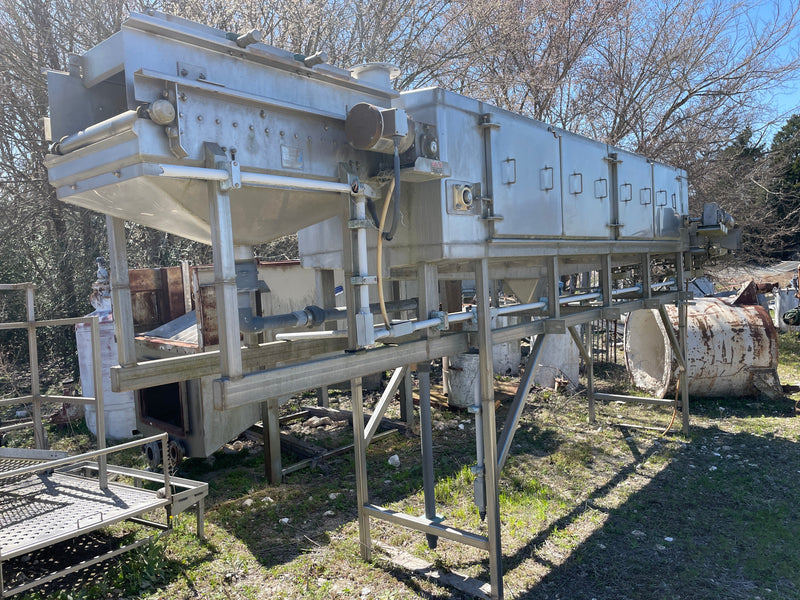 Heinzen HMI Pasteurizing Conveyor for Whole Citrus Fruit Heinzen Manufacturing Inc. 
