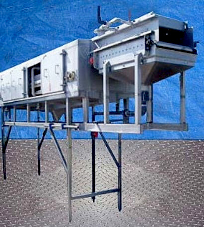 Heinzen HMI Pasteurizing Conveyor for Whole Citrus Fruit Heinzen Manufacturing Inc. 