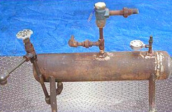 Horizontal Ammonia Accumulator- 3 Gallon Not Specified 