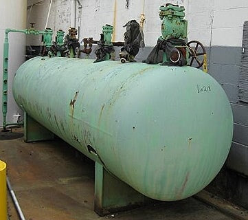 Horizontal Ammonia Receiver Not Specified 