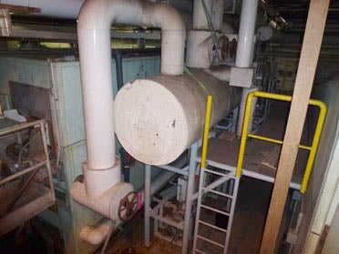 Horizontal Ammonia Recirculator - 12 ft. L x 4 ft. dia. Not Specified 