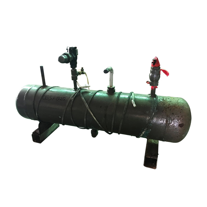 Horizontal Ammonia Refrigeration Oil Pot - 12 gallons Not Specified 