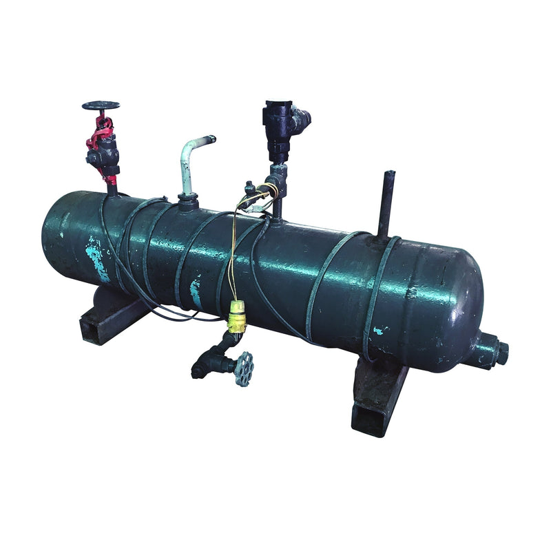 Horizontal Ammonia Refrigeration Oil Pot - 12 gallons Not Specified 
