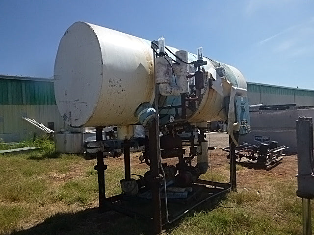 Horizontal RECO Ammonia Recirculator Package 48 in. dia x 144 in. Reco 
