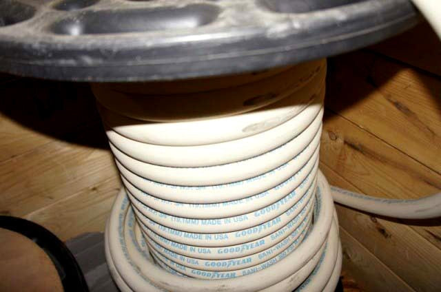 Hose On Reel and Cable In Crate Not Specified 