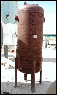 Howe Vertical Ammonia Suction Accumulator - 400 gallons Howe Corporation 