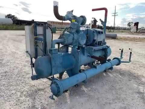 Paquete de compresor de tornillo rotativo Vilter (COMPRESOR DE TORNILLO FALTANTE, 200 HP 460 V, panel de control micro)