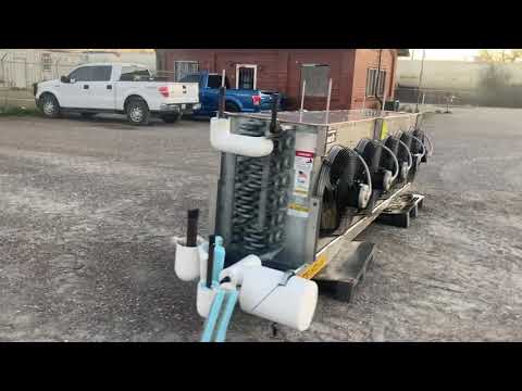 Frick SCS 584TH LH1 Ammonia Evaporator Coil- 20 TR, 5 Fans (Low/Medium Temperature)