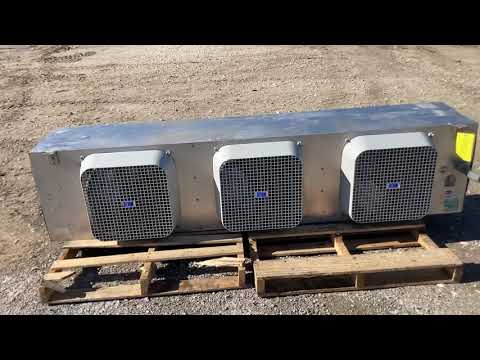 Bohn/Heatcraft MPE3002F Ammonia/Freon Evaporator Coil- 3.75 TR, 3 Fans (Medium Temperature)