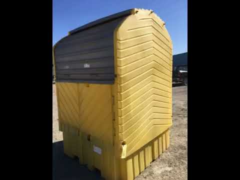Used Ultra-IBC Hard Top Intermediate Bulk Container