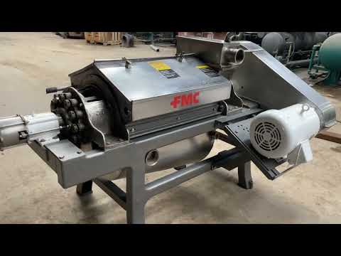 Extractor/acabador de tornillo pulper FMC 75B (15 HP, 75-100 GPM)