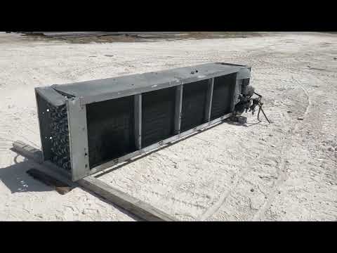 Bobina evaporadora de amoníaco Krack DT4S-925-DXA-HGC-LH - 10 TR, 4 ventiladores (temperatura baja/media)