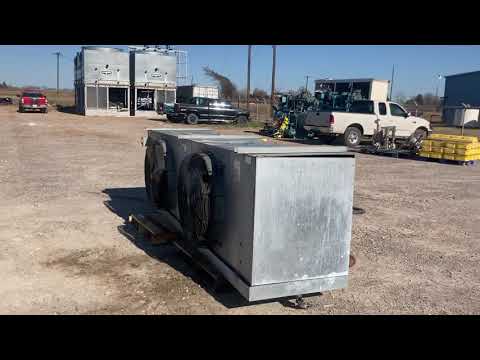 Bobina evaporadora de freón Hussmann SM24E-989-AMM 460/3 T IP - 12 TR, 2 ventiladores (temperatura baja/media)