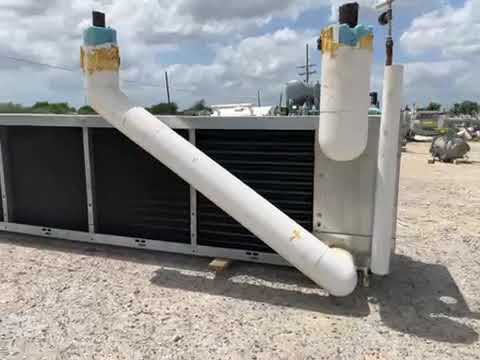 Bobina evaporadora de amoníaco Krack DT4S-1045-FLA-HGU-RH - 13 TR, 4 ventiladores (baja temperatura)