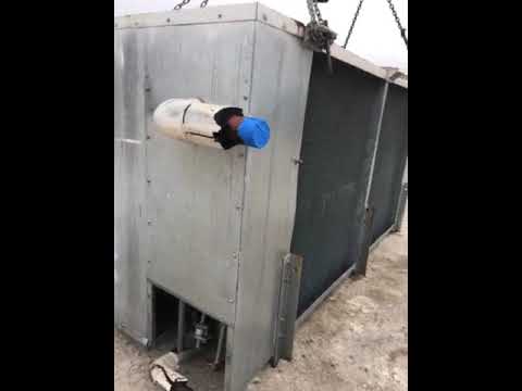 Krack Ammonia Medium Temperature Evaporator Coil - 2 Fan