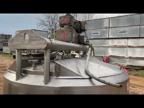 Tanque agitador de mezcla de proceso Waukesha Cherry-Burrell (300 gal)