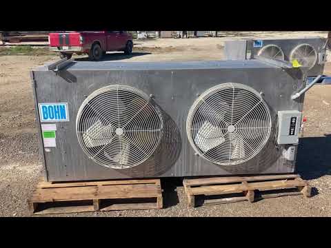 Bohn/Heatcraft BHL480CA Freon Evaporator Coil- 4.00 TR, 2 Fans (Low Temperature)