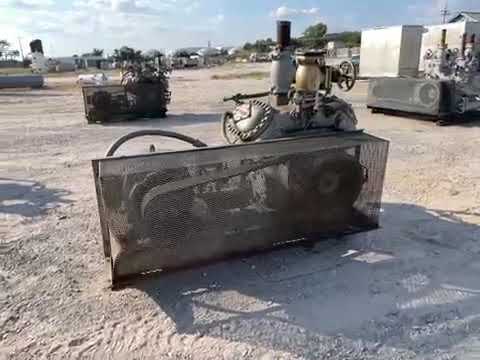 Mycom N4B 4-Cylinder Reciprocating Compressor Package (75 HP 230/460 V, Belt Driven)