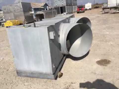 Hussmann SM24E-989-AMM 460/3 T IP Freon Evaporator Coil- 8.24 TR, 2 Fans (Low/Medium Temperature)