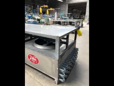 Bobina evaporadora de amoníaco Vilter UF 21-64-1-2-XA-HGC - 9 TR, 2 ventiladores (baja temperatura)