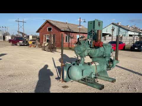 Frick RXF-50-H Rotary Screw Compressor Package (Frick XJF120S, 150 HP 230/460 V, Frick Micro Control Panel)