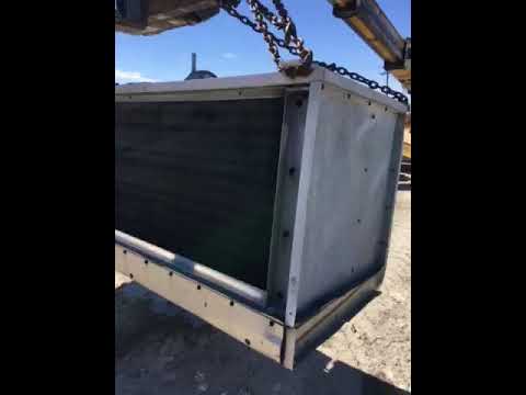 Serpentín evaporador de amoníaco Imeco C0.935 - 12 TR, 3 ventiladores (baja temperatura)