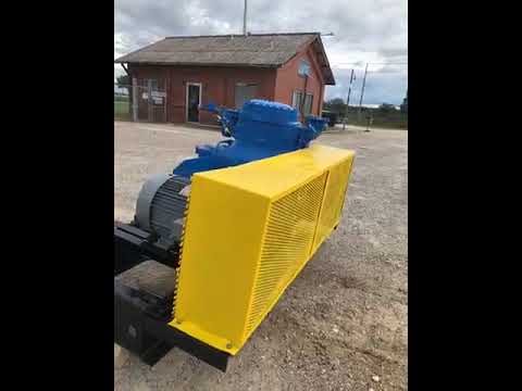 Vilter 442 2-Cylinder Reciprocating Compressor Package (20 HP 230/460 V, Belt Driven)