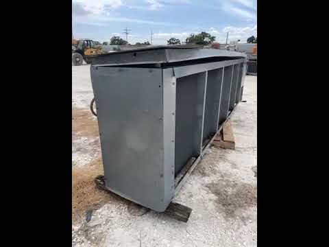 Krack DTX5S -1270-RBA-HGU-LH Bobina evaporadora de amoníaco - 16 TR, 5 ventiladores (temperatura baja/media)